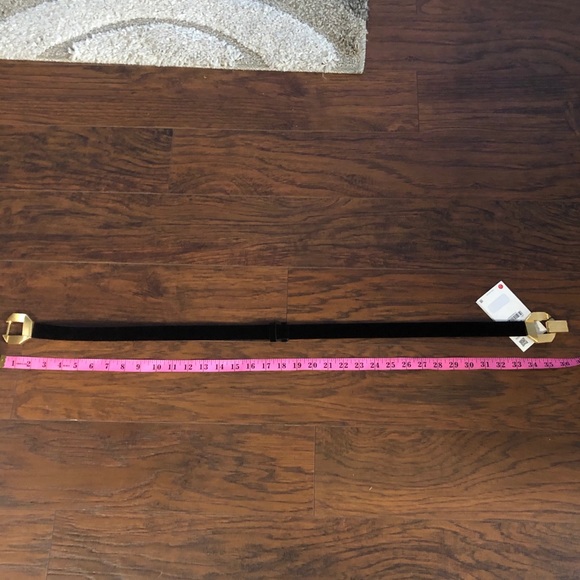Zara buckle velvet belt - Picture 9 of 10